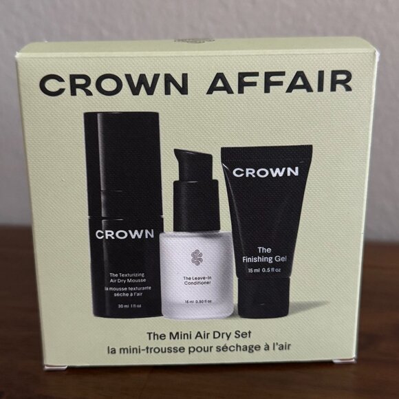 Crown Affair - The Mini Air Dry Hair Set - Picture 1 of 7